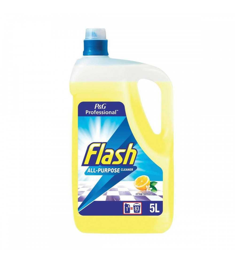 Flash All Purpose Cleaner for Washable Surfaces 5 Litres Lemon