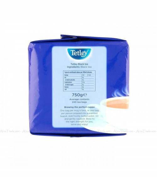 Tetley One Cup Black Tea Bags 2.5kg - Pack Of 1100 Tea Bags