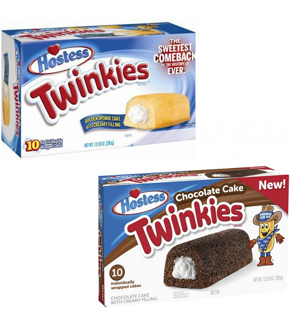 Hostess Twinkies Twin Pack - 20 Cakes of Creamy Delight